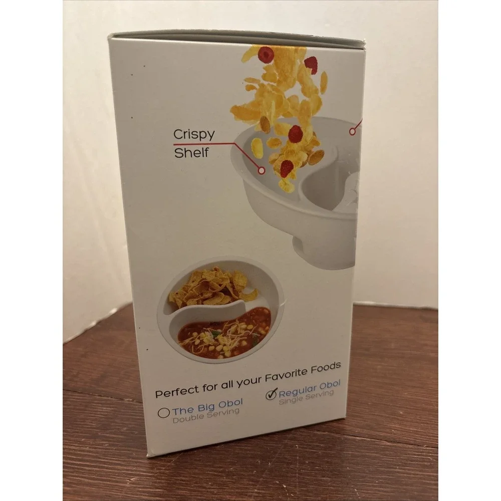 New 2017 Obol‎ Original Never Soggy Blue Cereal Bowl USA MADE Sensory